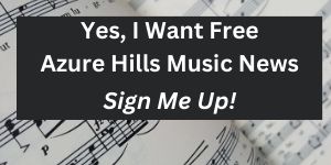 Newsletter subscription for Azure Hills Music