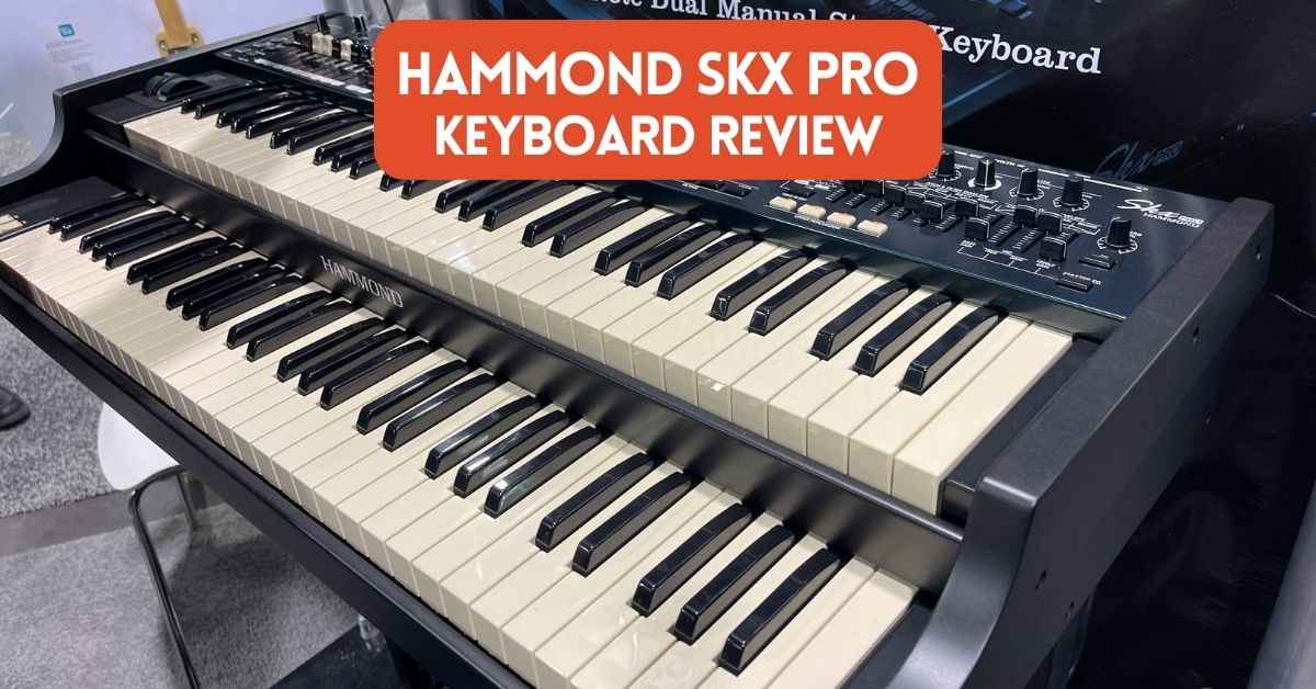 Hammond SKX Pro keyboard review blog post cover