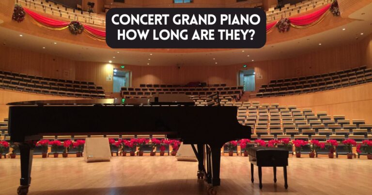 How Long Is A Concert Grand Piano?