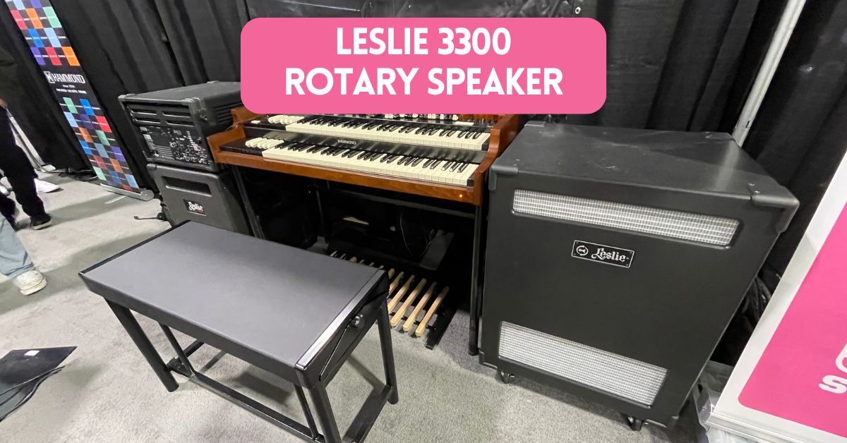 Cover image for blog post about Leslie 3300 rotary speaker