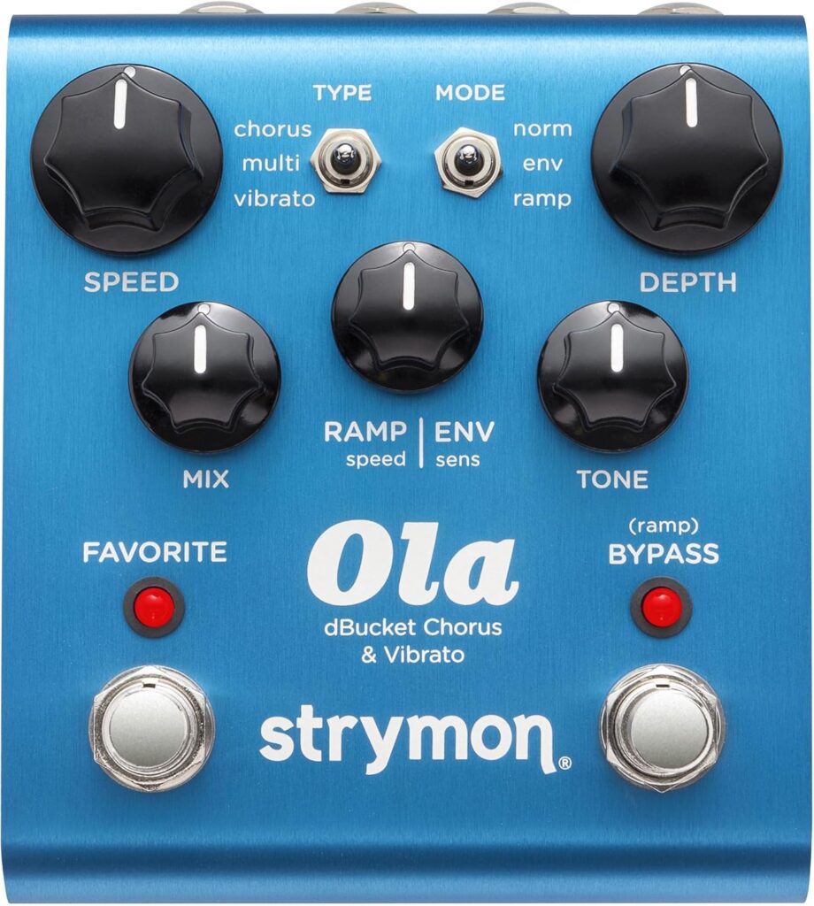 Strymon Ola Chorus and Vibrato Pedal