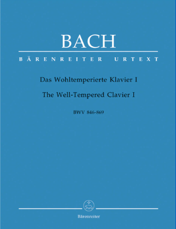 Bach WTC Bärenreiter Edition cover