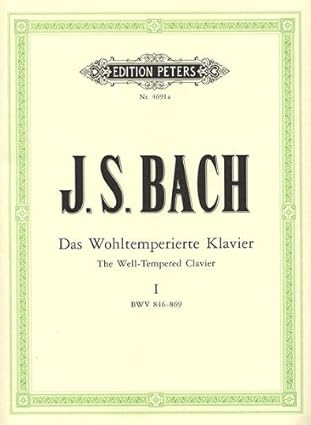 Bach WTC Peters Edition Cover