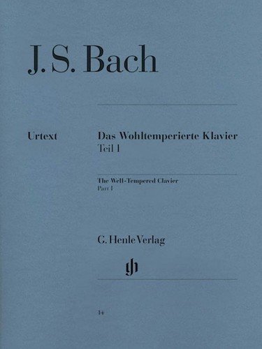 Book cover of JS Bach Well Tempered Clavier Henle Edition
