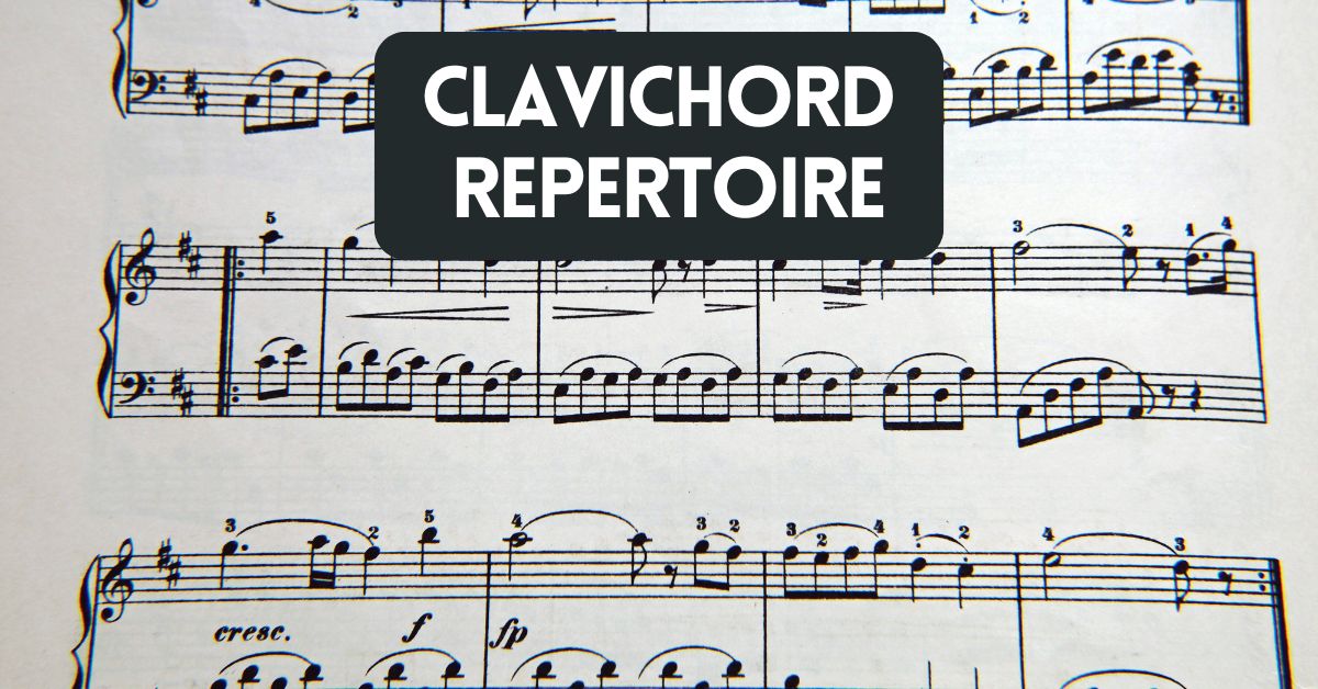 Cover image for blog post about clavichord repertoire